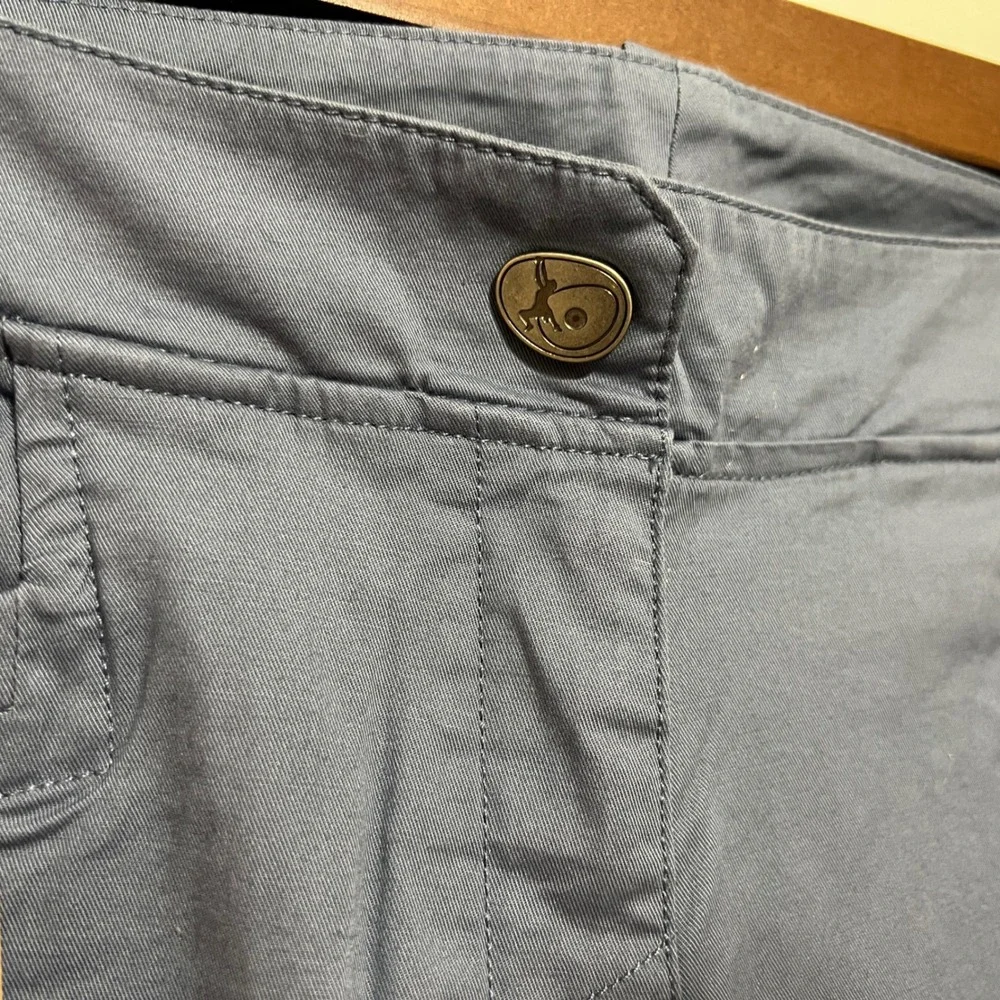 Rafiki Mens Sella Straight Leg Pants Size 40 Folkstone Gray‎ Outdoor Hiking